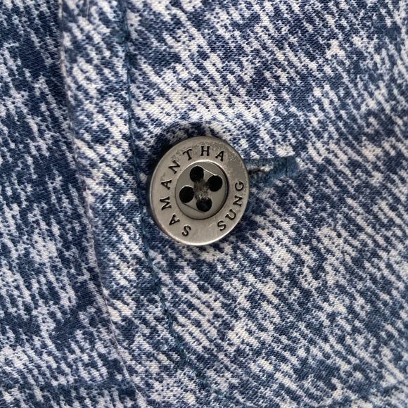 Samantha Sung Blue Hepburn Wrap Dress Size 10 - Picture 5 of 6